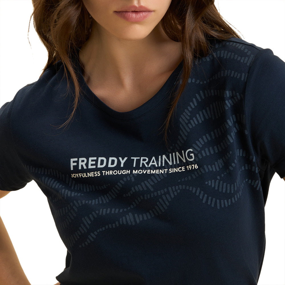 T-Shirt Freddy Donna - Blu
