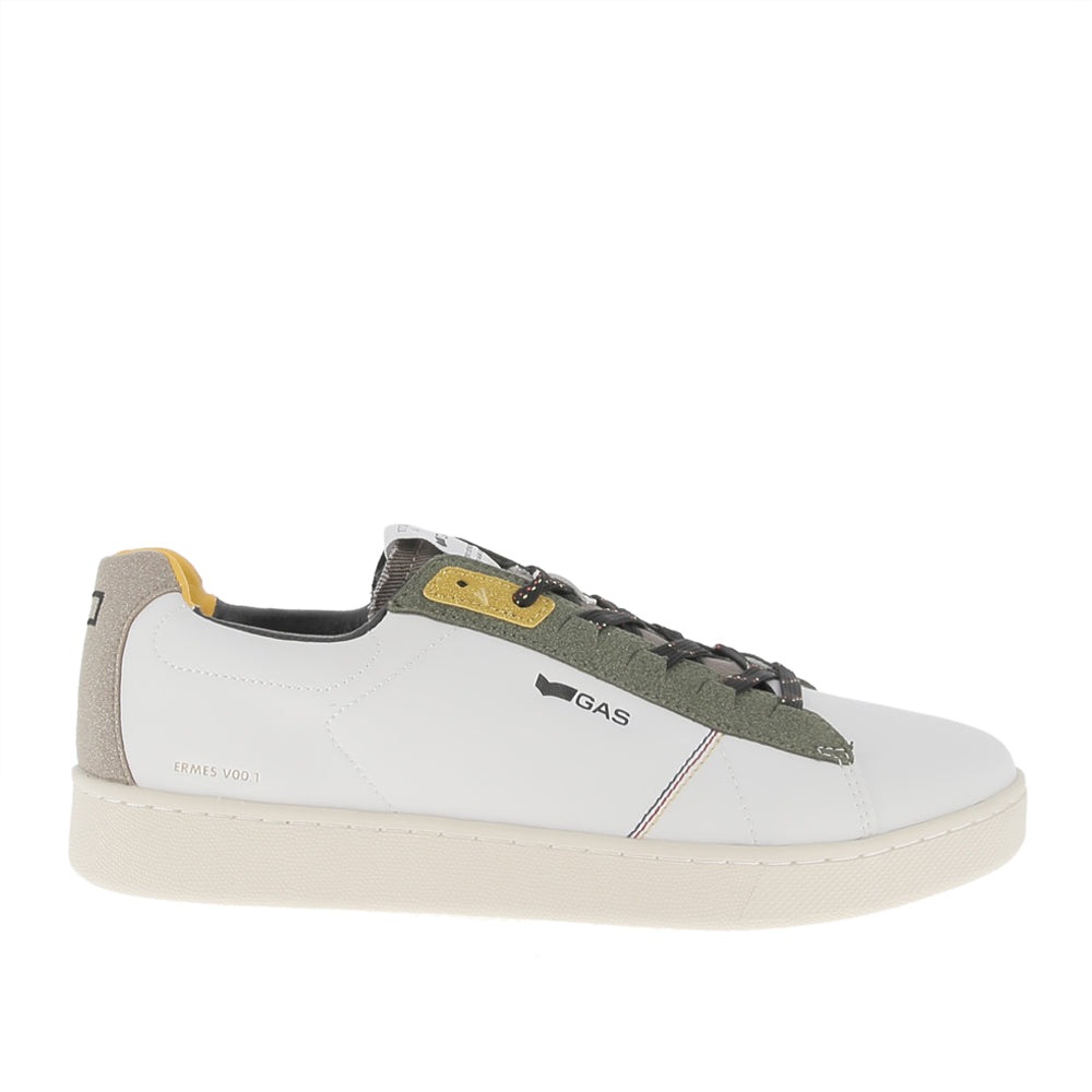 Sneakers Gas Ermes Uomo - Bianco