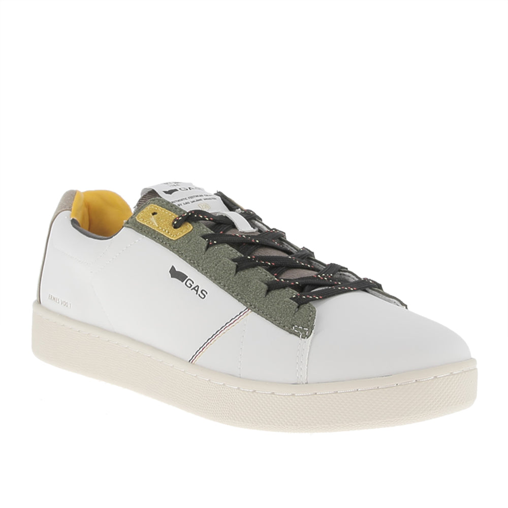 Sneakers Gas Ermes Uomo - Bianco