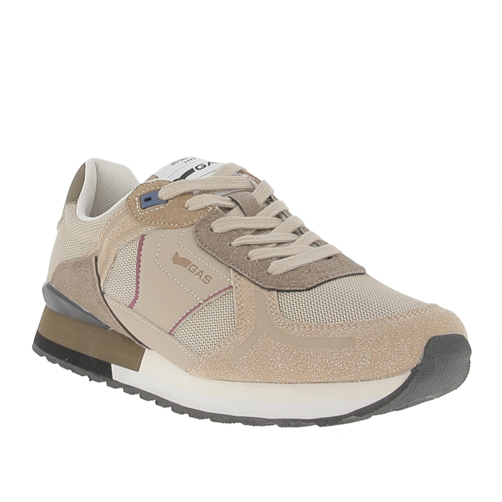 Sneakers Gas Logan Uomo - Beige