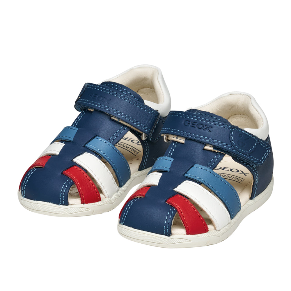 Sandalo Geox Macchia Bimbo - Blu