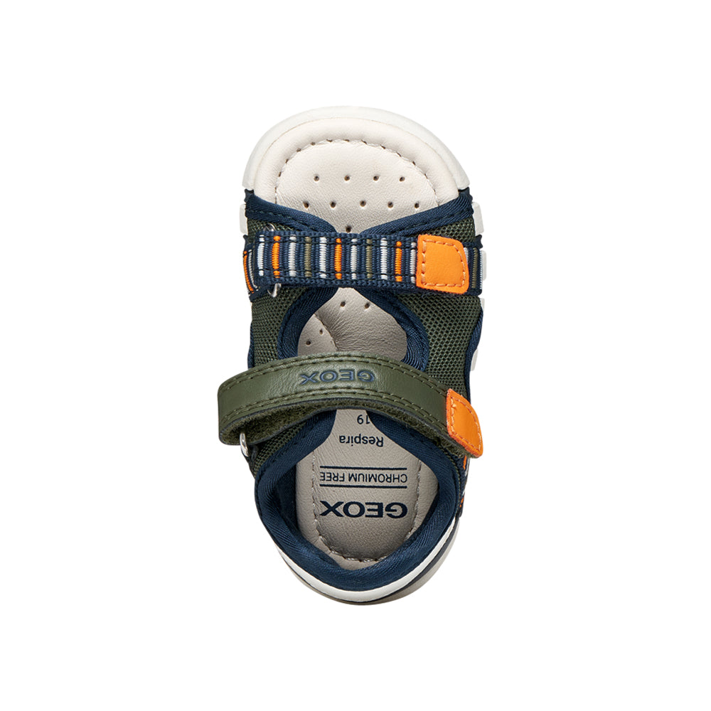 Sandalo Geox Iupidoo Bimbo - Verde