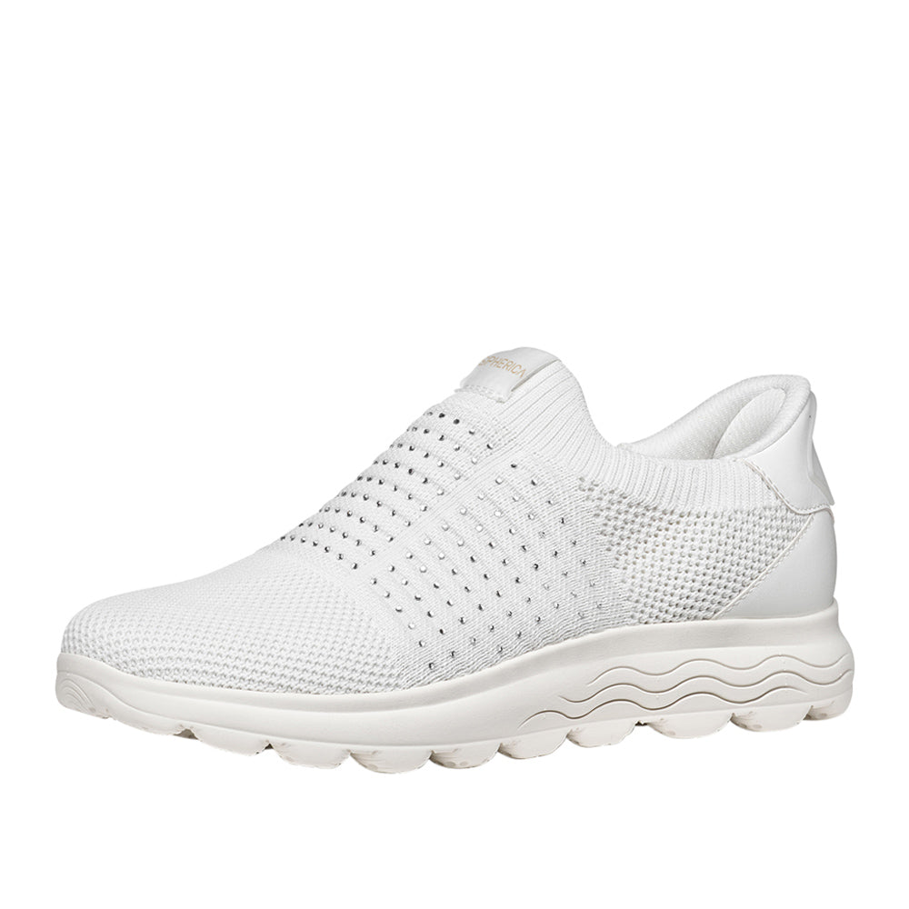 Slipon Geox Spherica Plus Donna - Bianco