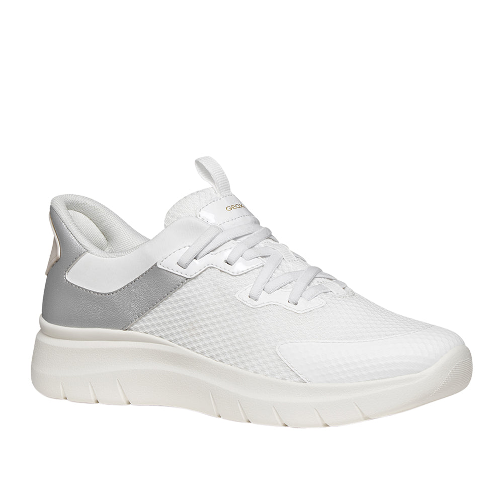 Sneakers Geox Plummery Plus Donna - Bianco