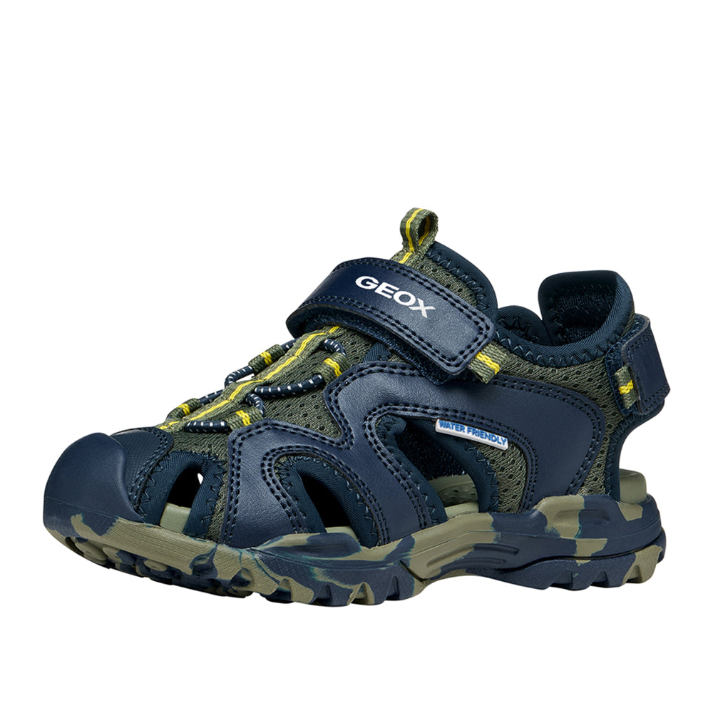 Sandalo Geox Borealis Bambino - Militare