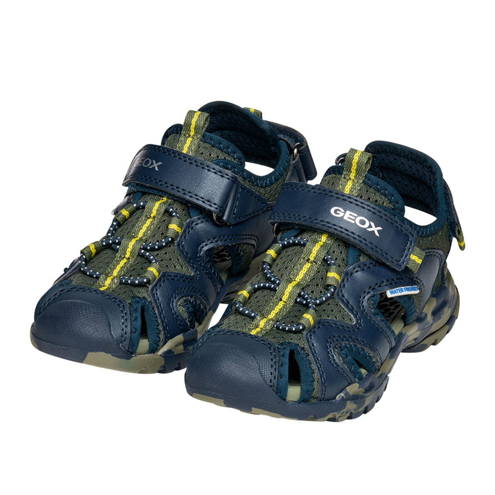 Sandalo Geox Borealis Bambino - Militare