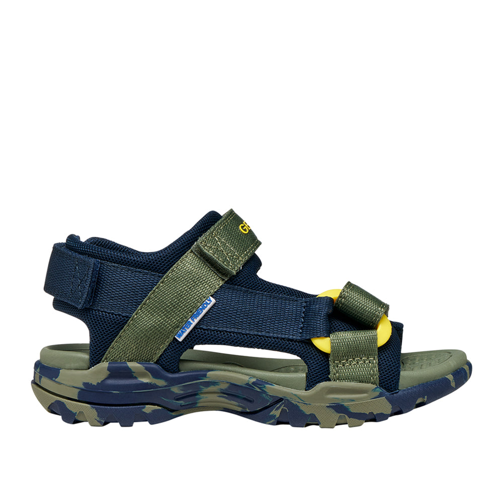 Sandalo Geox Borealis Bambino - Militare
