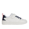 sneakers geox washiba bambino bianco 3117063