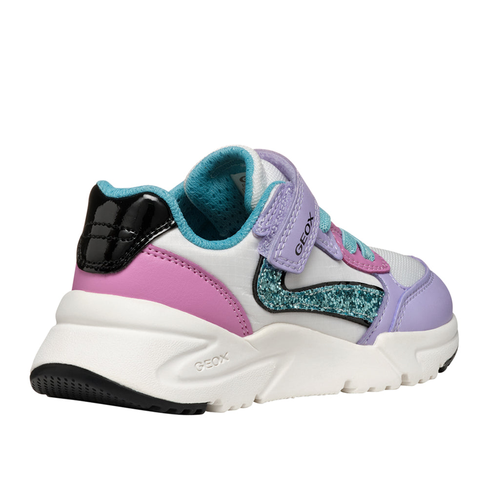 Sneakers Geox Loftus Bambina - Bianco