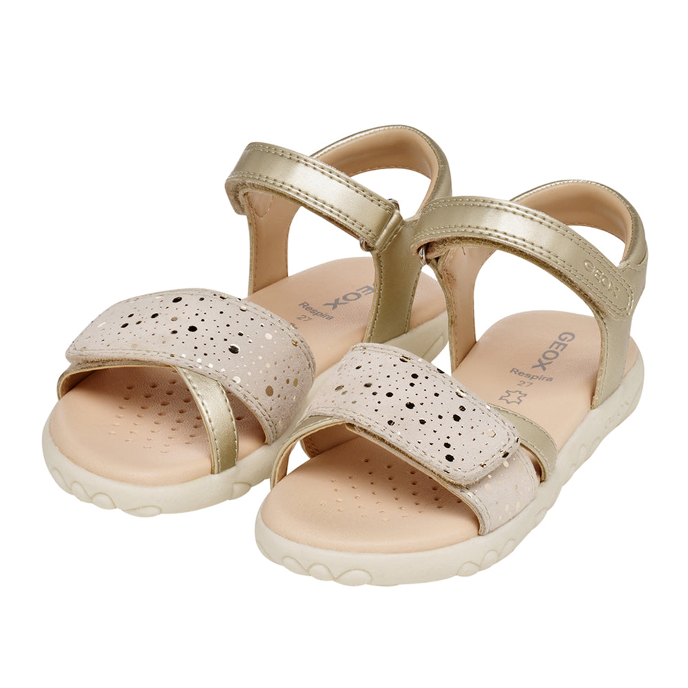 Sandalo Geox Haiti Bambina - Oro
