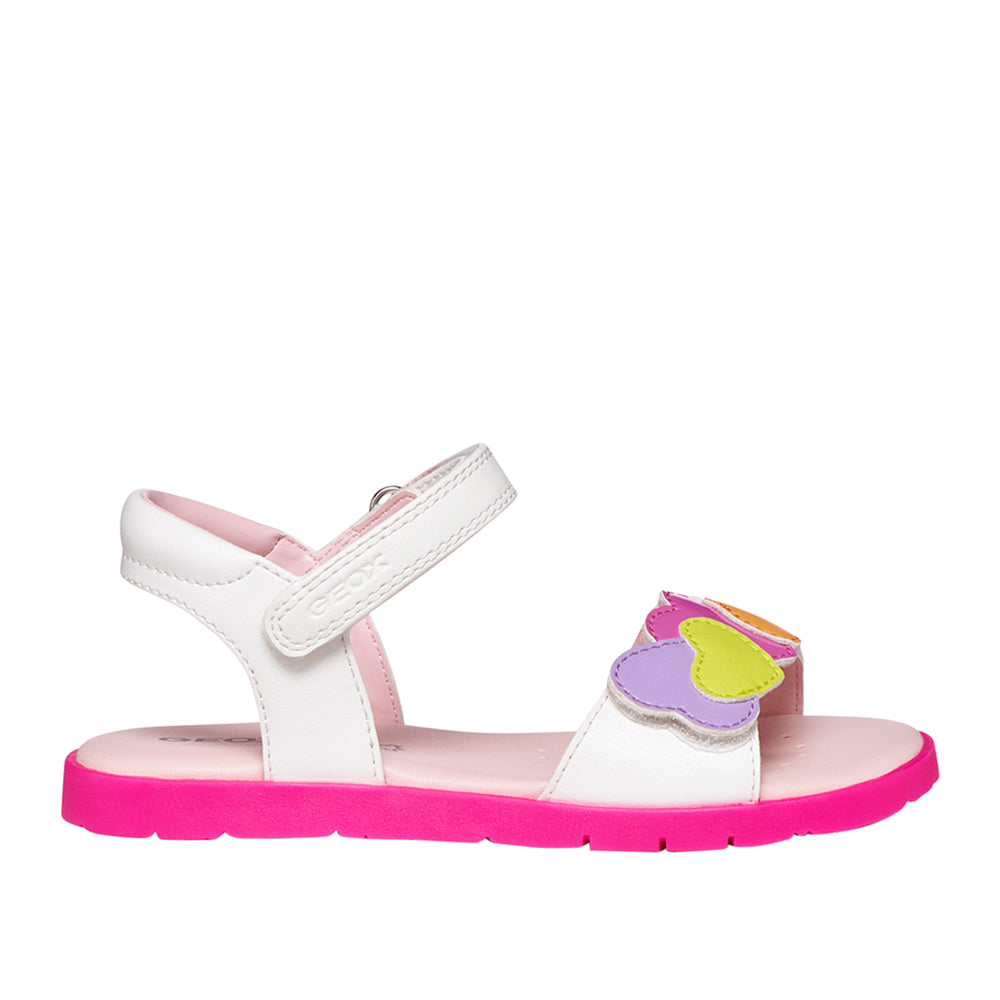 Sandalo Geox Joyfoot Bambina - Bianco