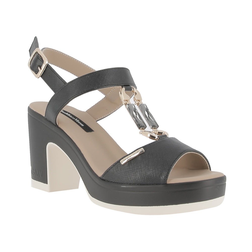 Sandalo G.M. Venturi Donna - Nero