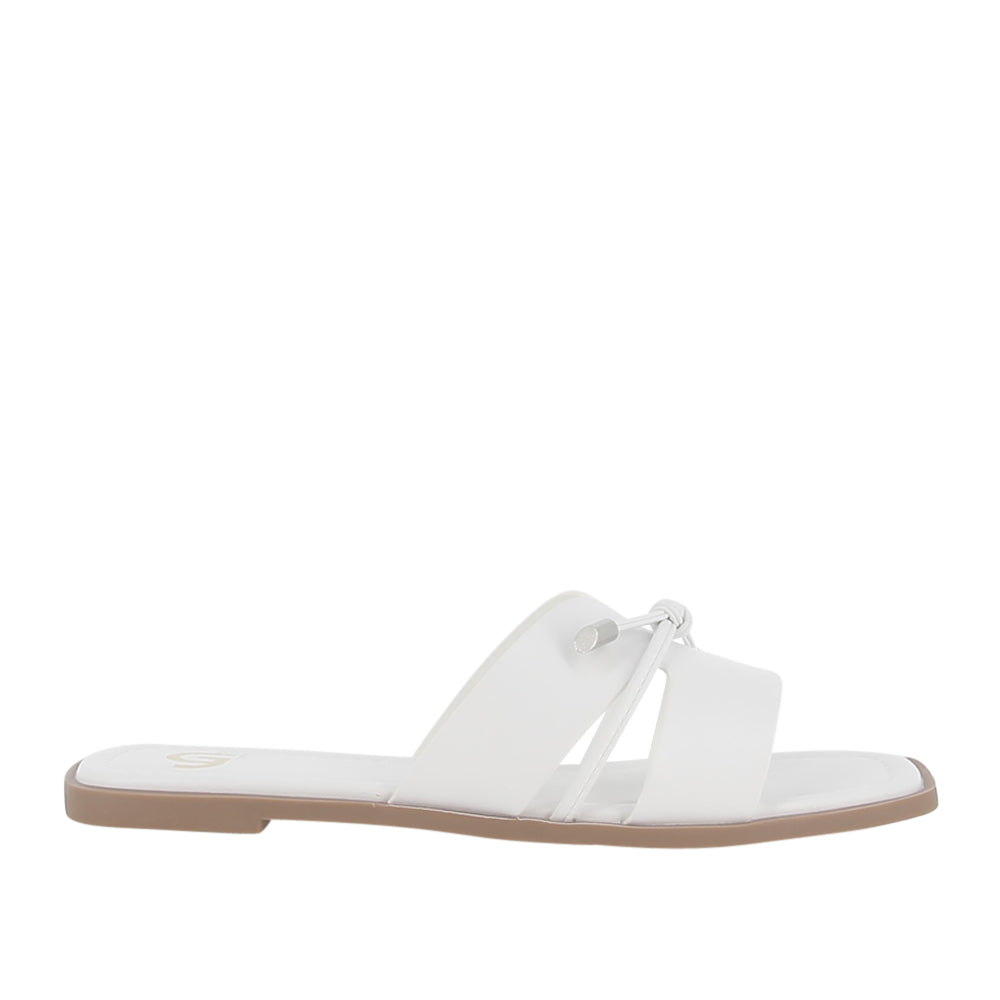 Ciabatta Gold&Gold Donna - Bianco