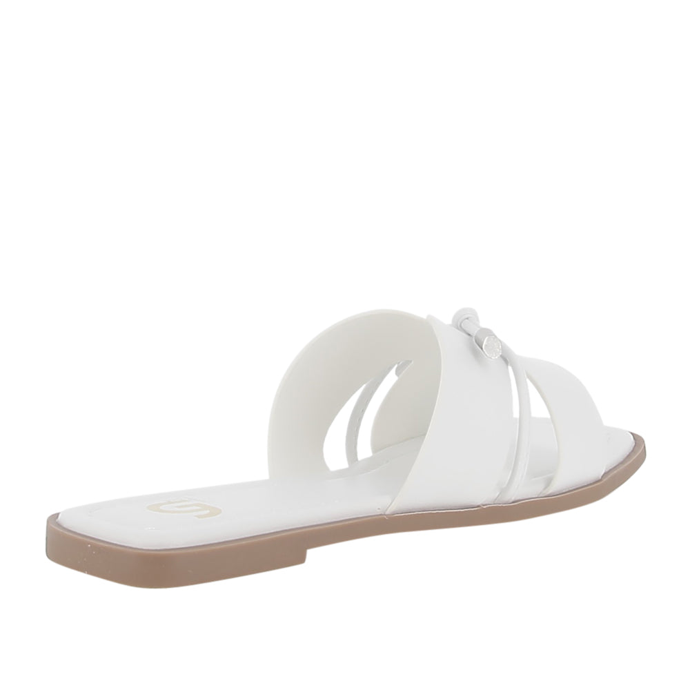 Ciabatta Gold&Gold Donna - Bianco