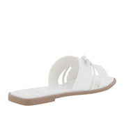 Ciabatta Gold&Gold Donna - Bianco