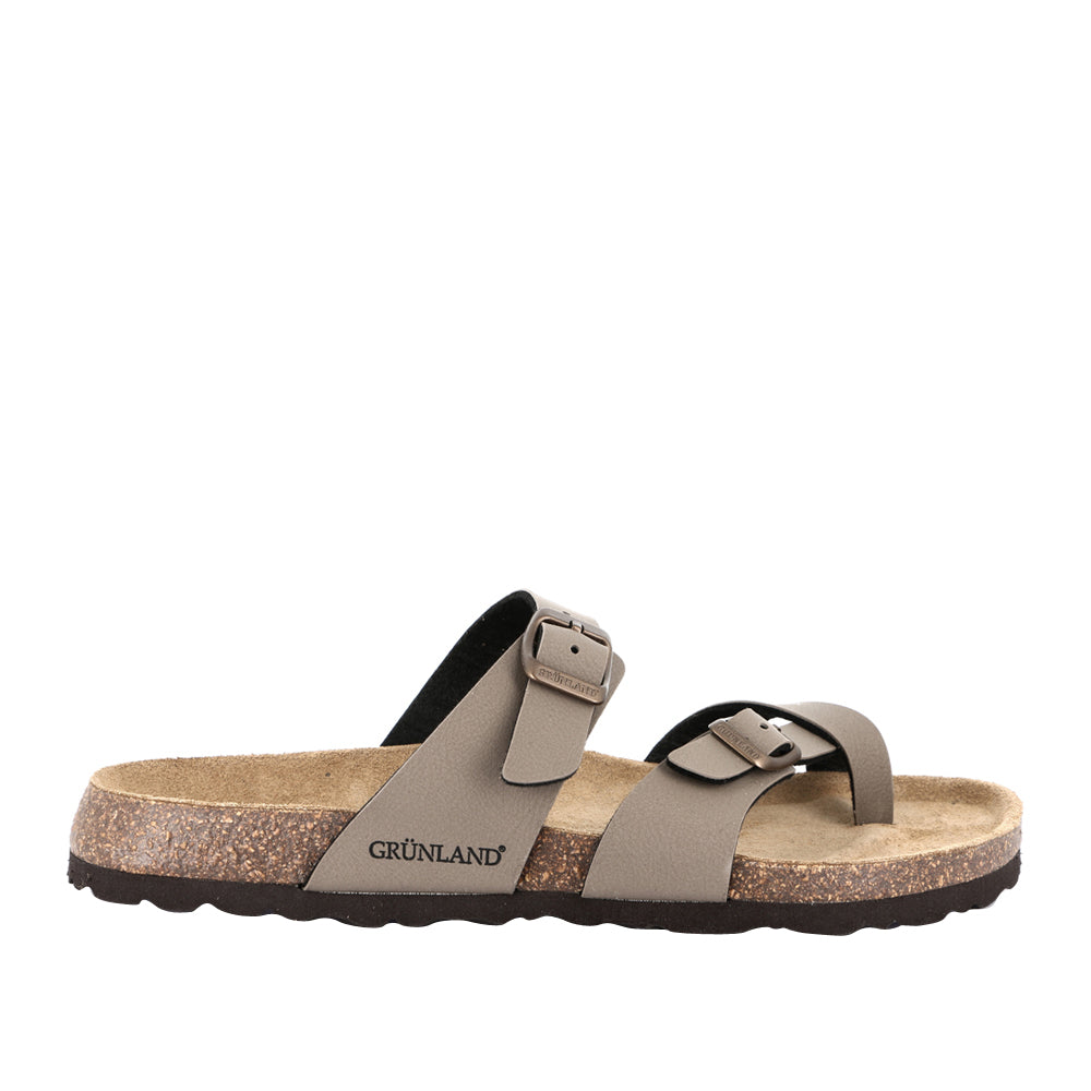 Sandalo Grunland 40 Bobo Uomo - Tortora