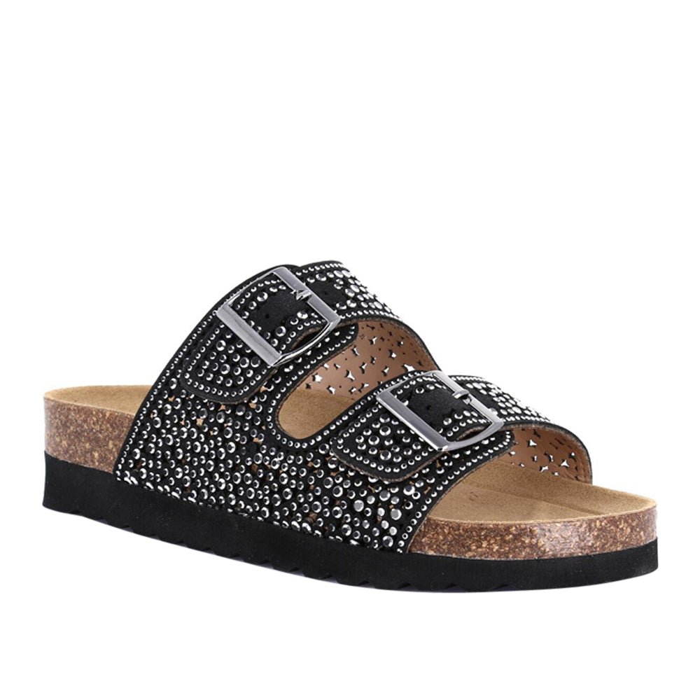 Sandalo Grunland M7 Hola Donna - Nero
