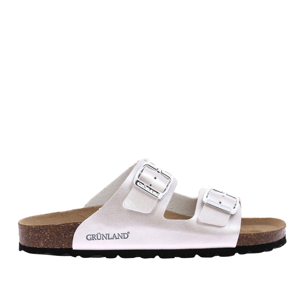 Sandalo Grunland 40 Sara Donna - Bianco