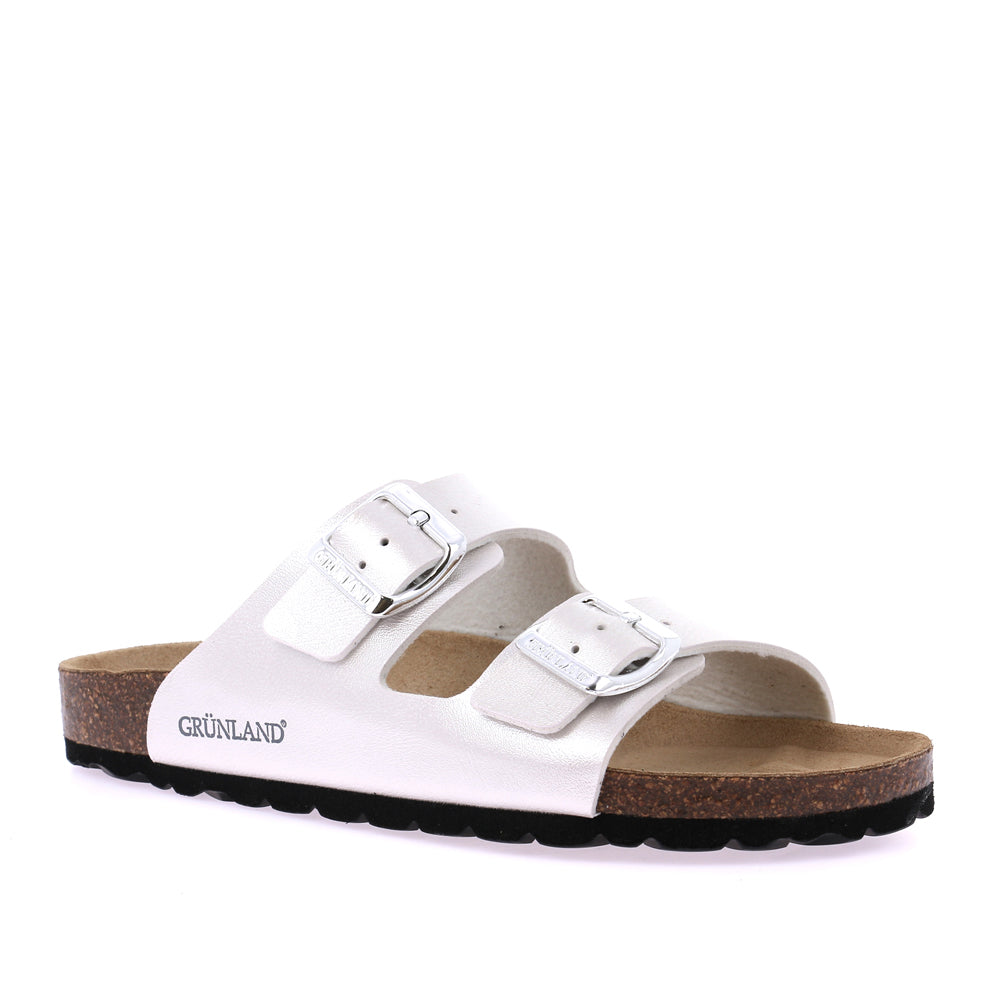 Sandalo Grunland 40 Sara Donna - Bianco