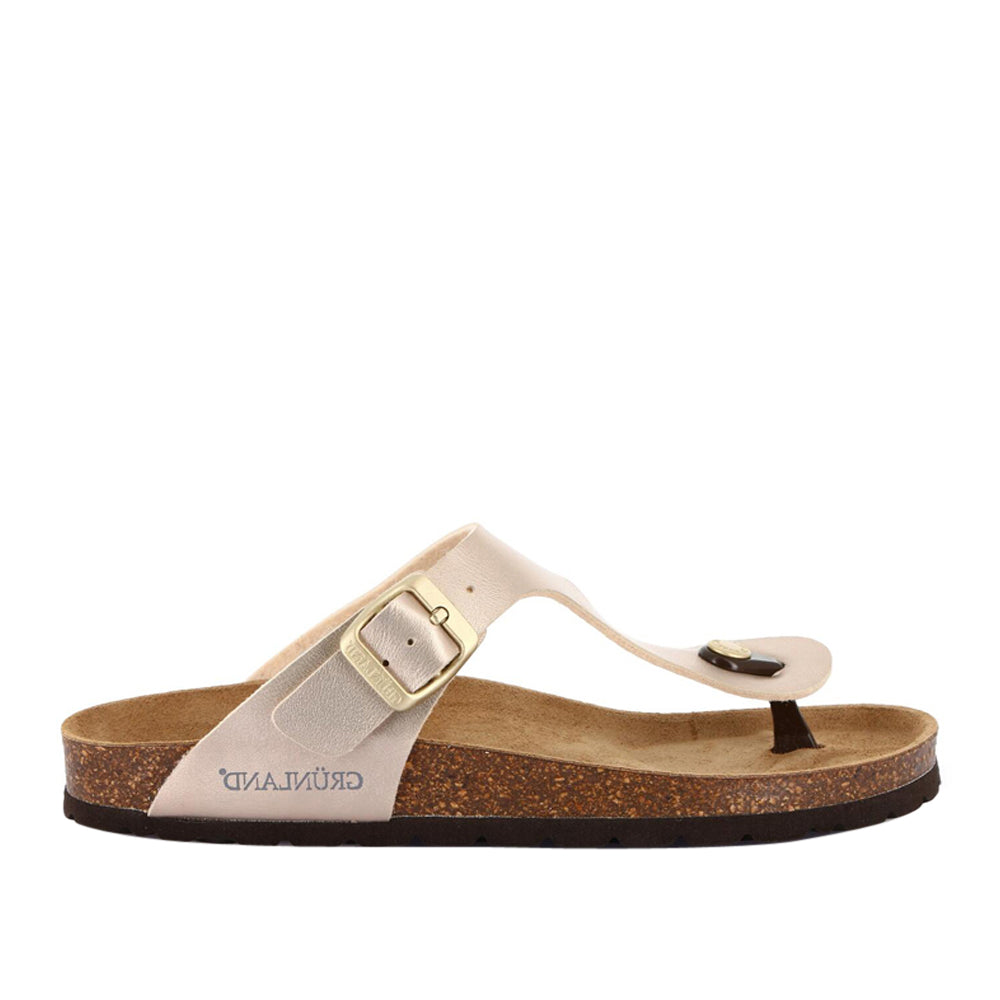 Sandalo Grunland 40 Sara Donna - Beige
