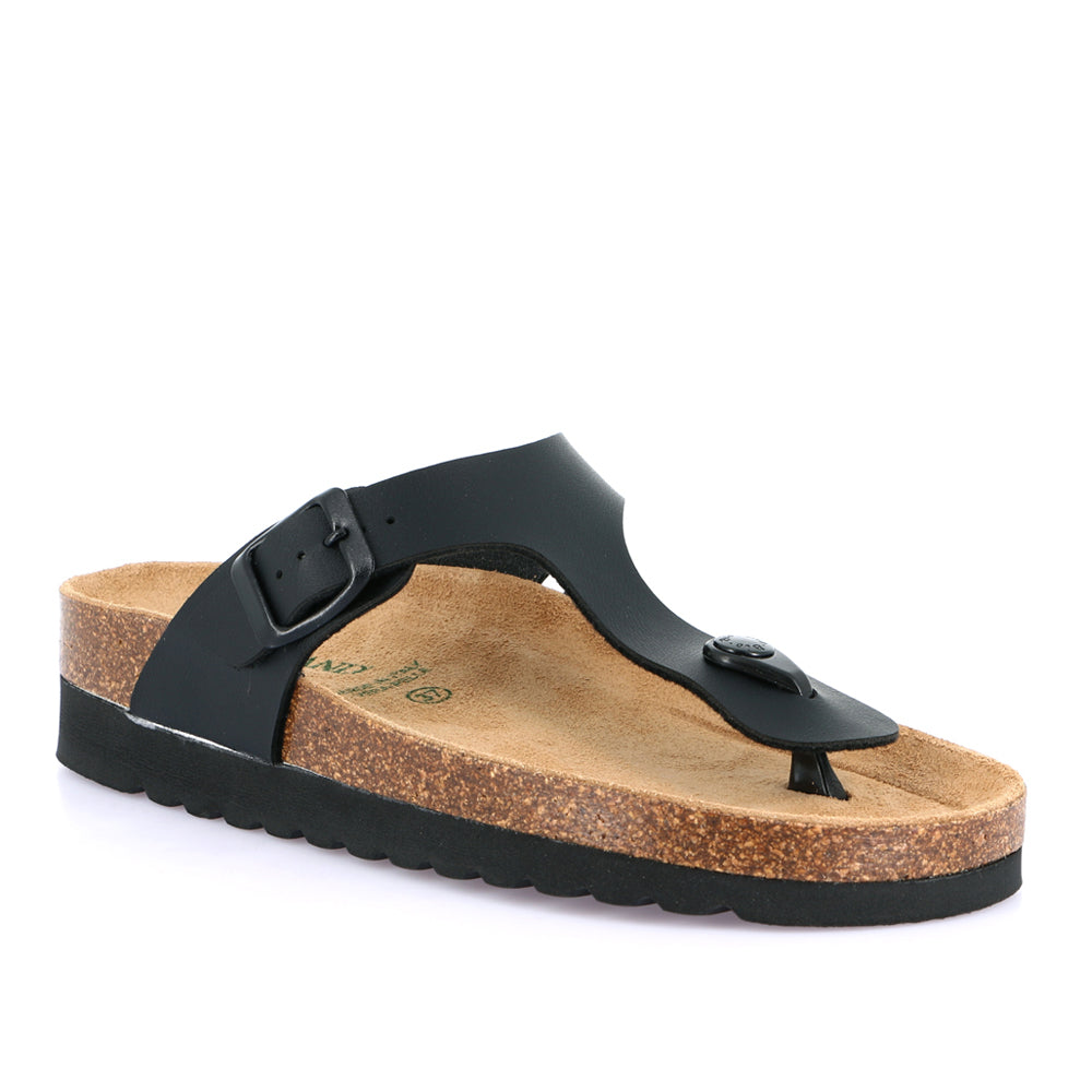 Sandalo Grunland 11 Hola Donna - Nero