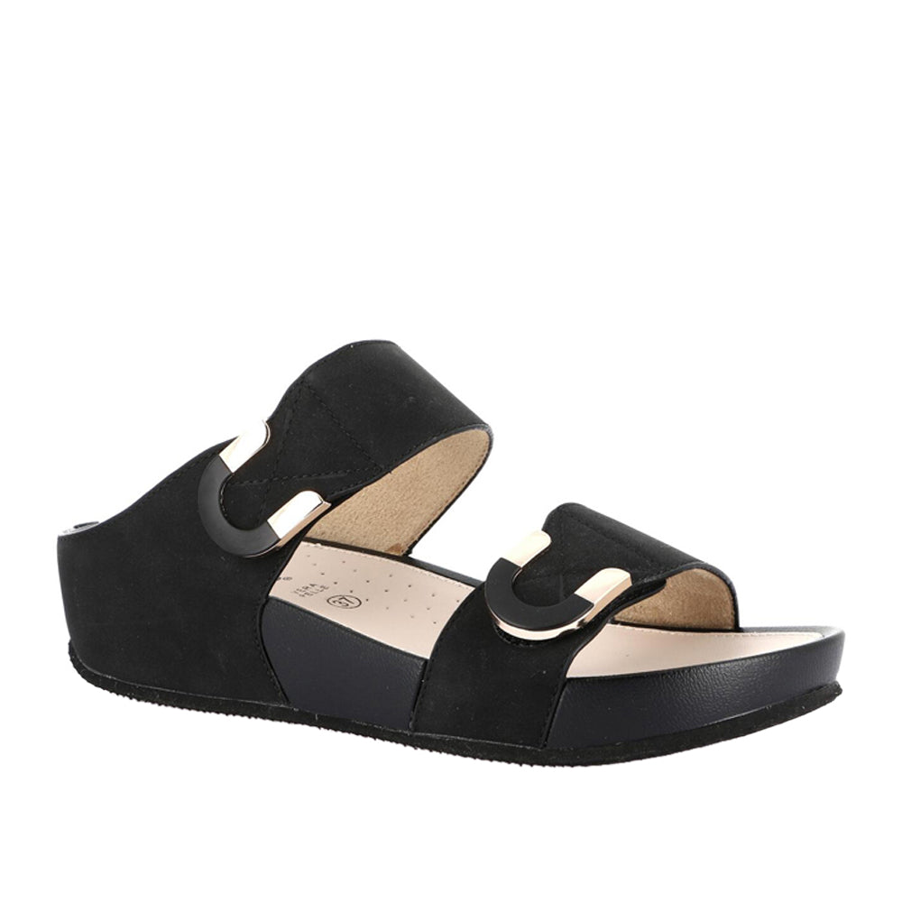 Sandalo Grunland C9 Dira Donna - Nero