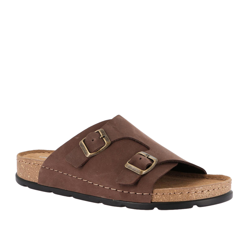 Ciabatta Grunland 59 Siru Uomo - Marrone
