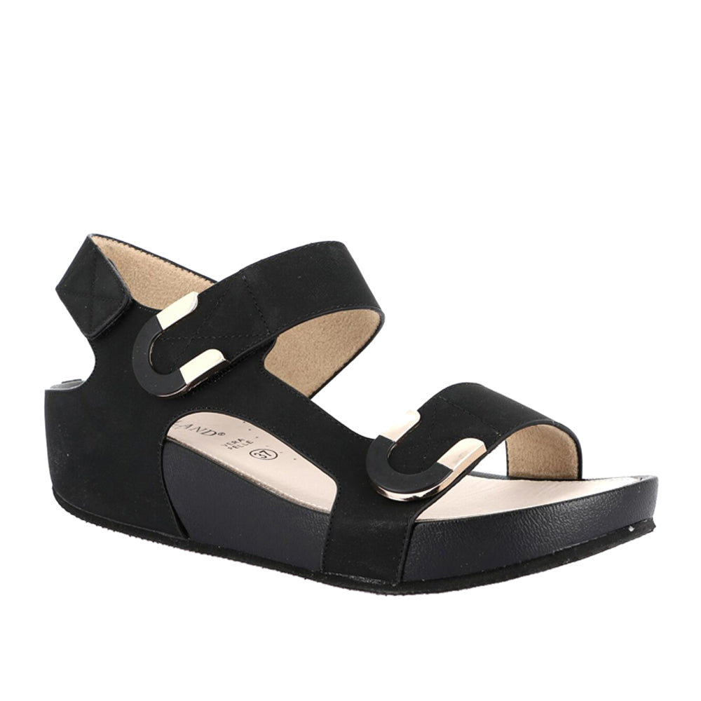 Sandalo Grunland C9 Dira Donna - Nero