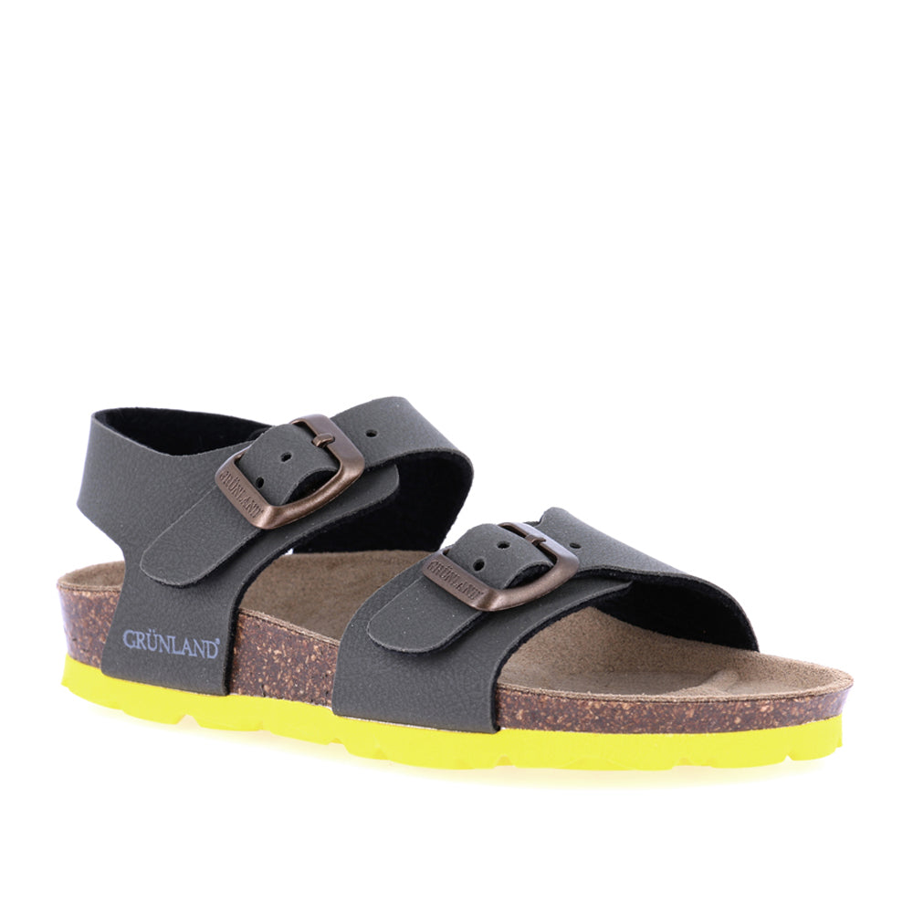 Sandalo Grunland 40 Luce Bambino - Nero