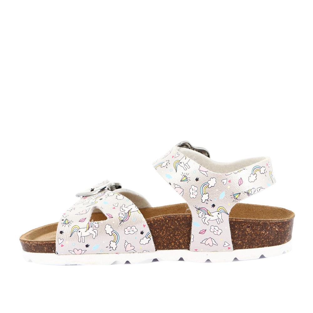 Sandalo Grunland 40 Luce Bambina - Avorio