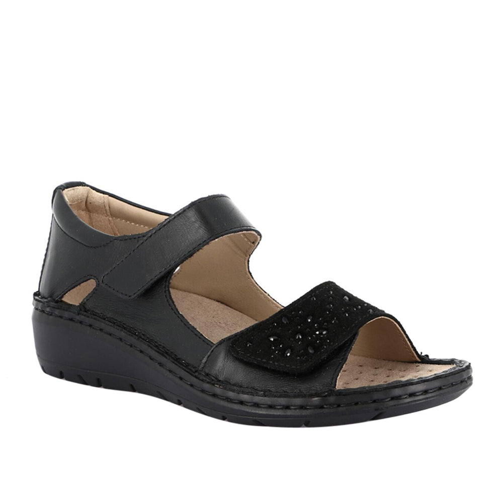 Sandalo Grunland 68 Nesi Donna - Nero