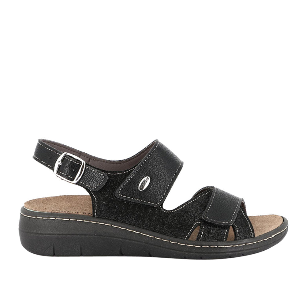 Sandalo Grunland B1 Dasa Donna - Nero