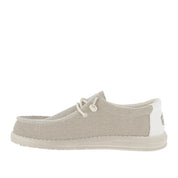 Slipon Hey Dude Wally Braided Uomo - Bianco