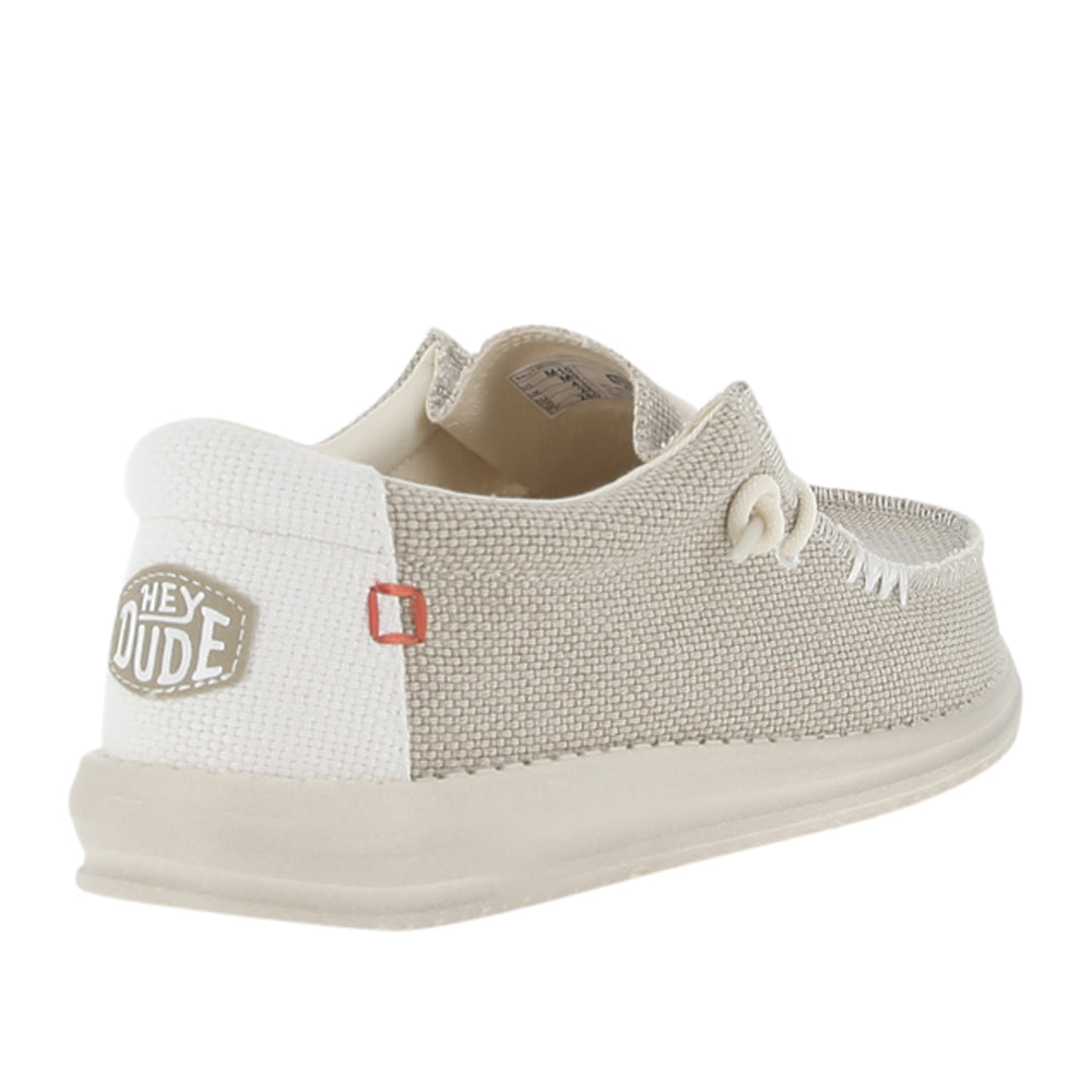 Slipon Hey Dude Wally Braided Uomo - Bianco