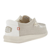 Slipon Hey Dude Wally Braided Uomo - Bianco