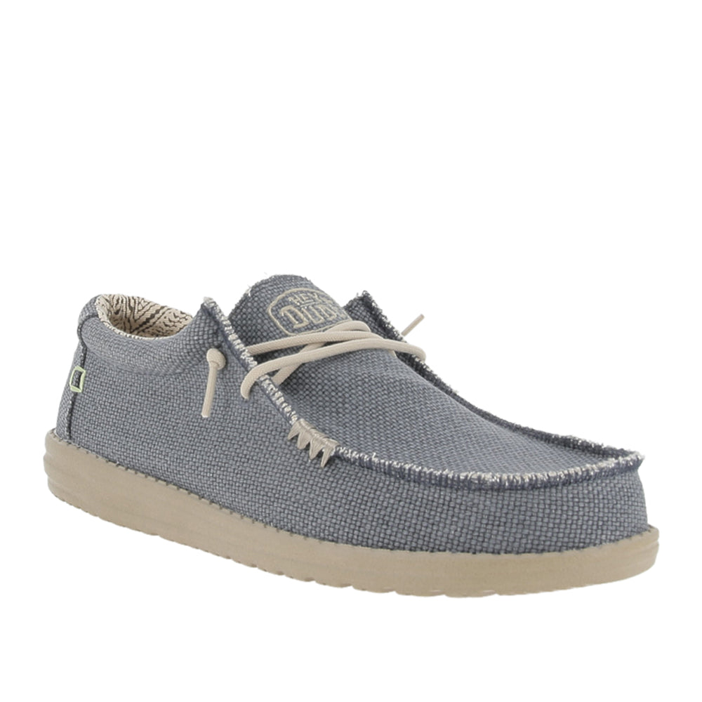 Slipon Hey Dude Wally Braided Uomo - Blu