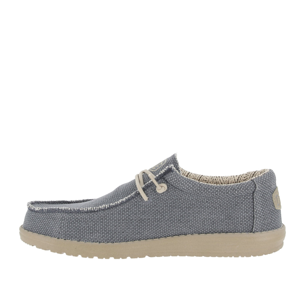 Slipon Hey Dude Wally Braided Uomo - Blu