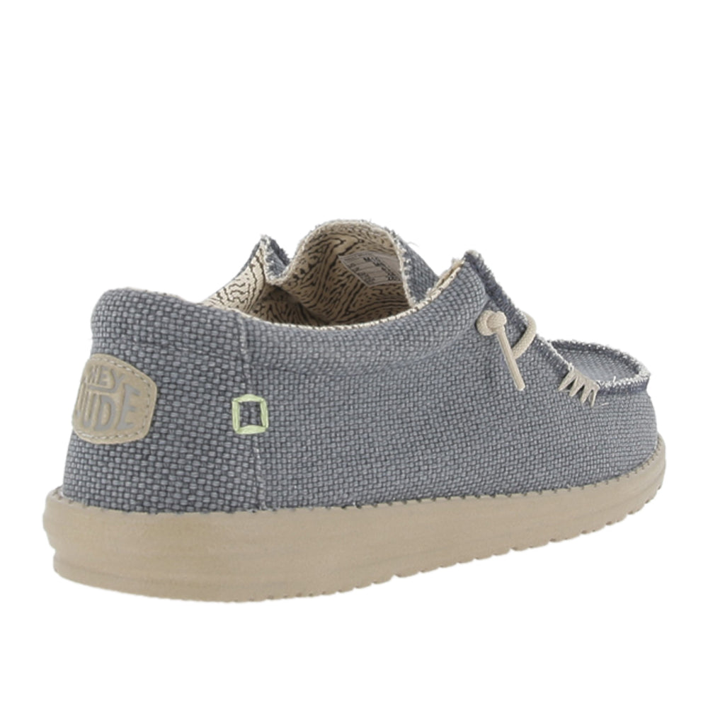 Slipon Hey Dude Wally Braided Uomo - Blu