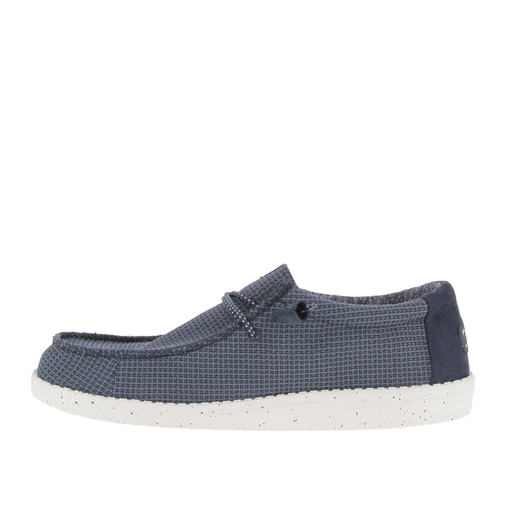 Slipon Hey Dude Wally Sport Mesh Uomo - Blu