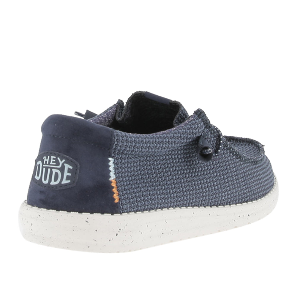 Slipon Hey Dude Wally Sport Mesh Uomo - Blu