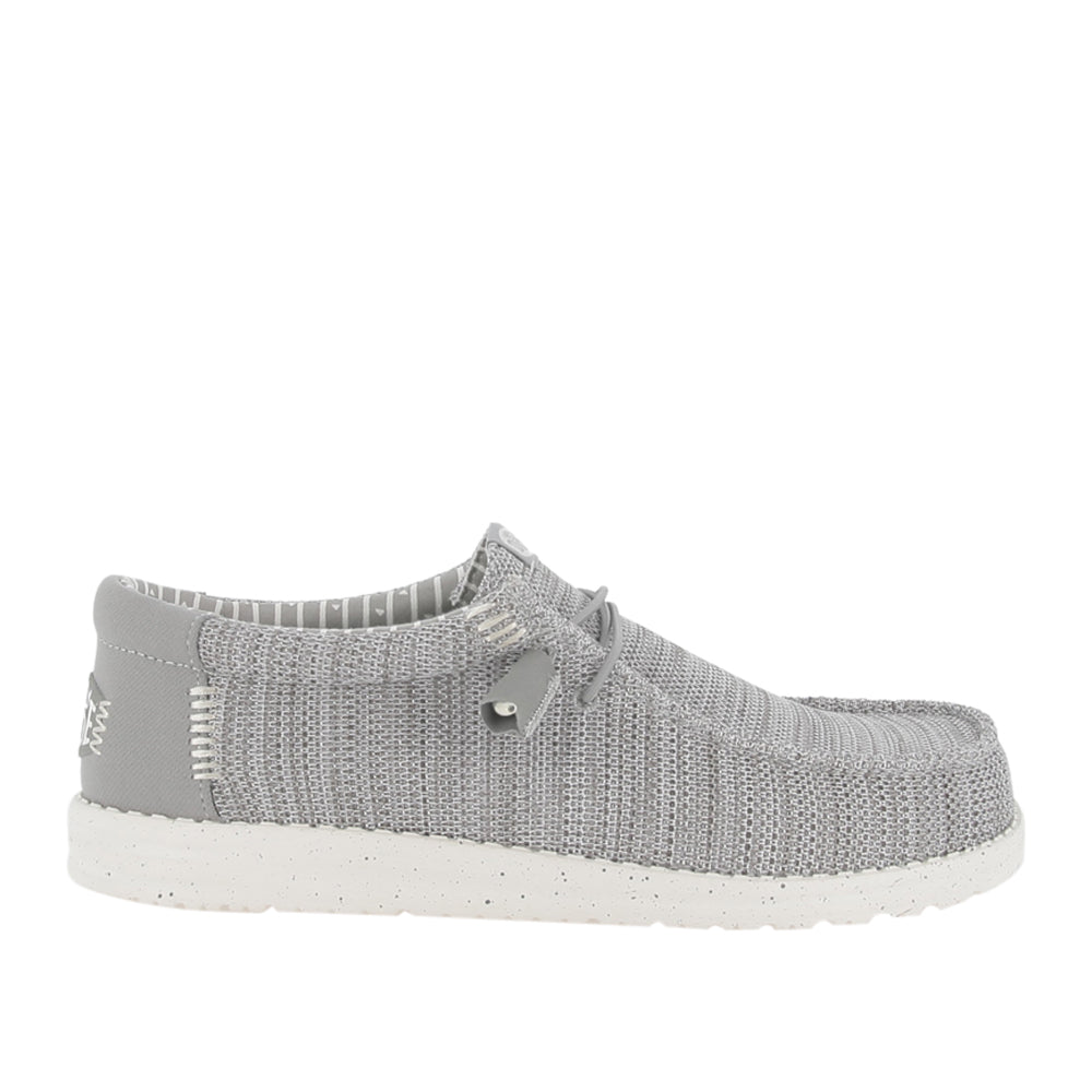 Slipon Hey Dude Wally Stretch Sox Uomo - Grigio