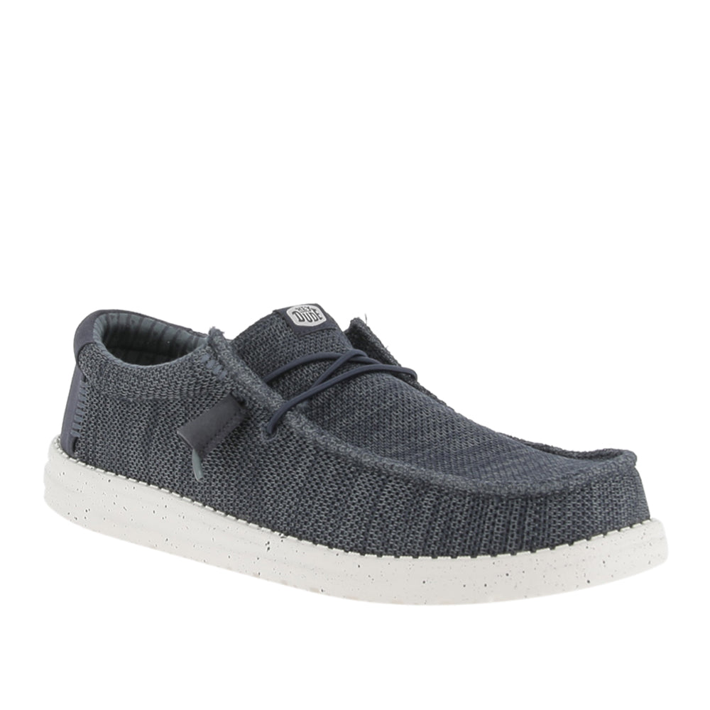Slipon Hey Dude Wally Stretch Sox Uomo - Blu