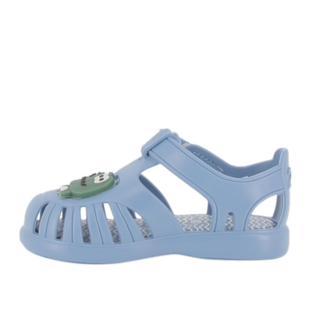 Sandalo Igor Tobby Croco Bimbo - Blu