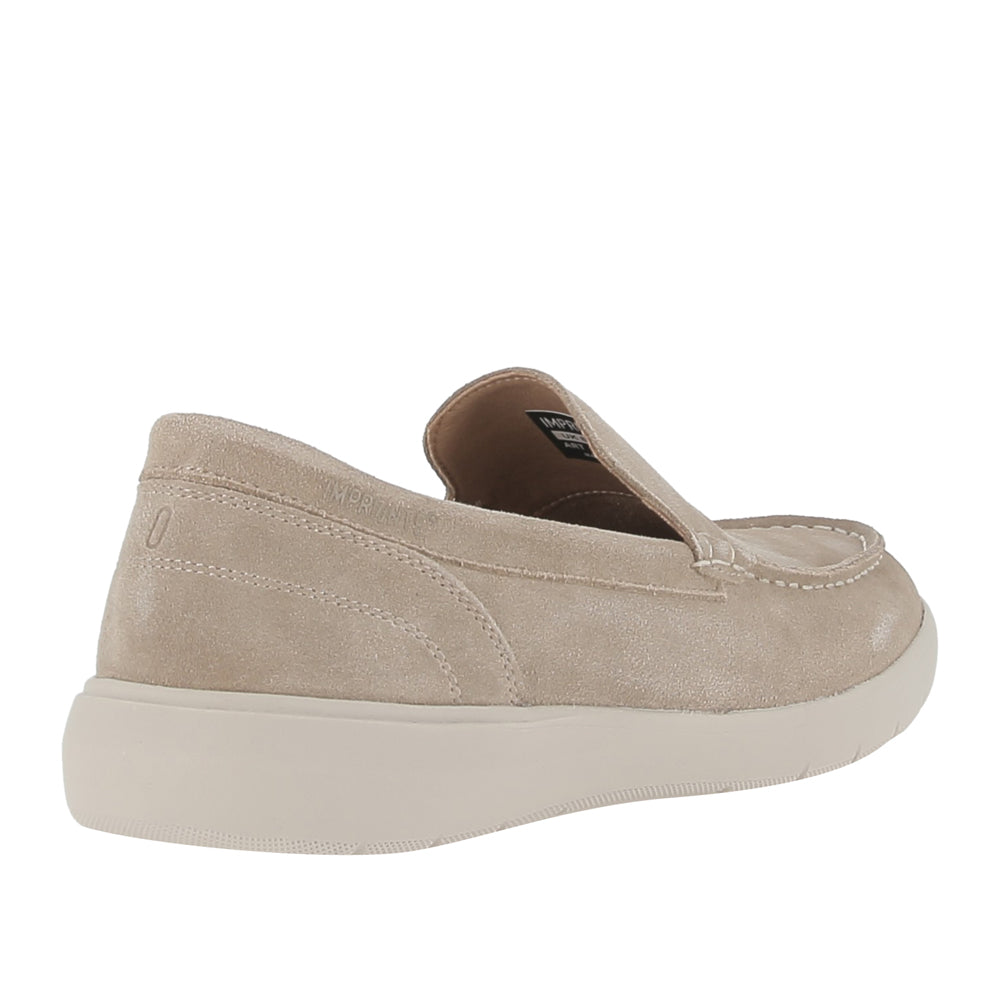Mocassino Impronte Stucky Uomo - Beige