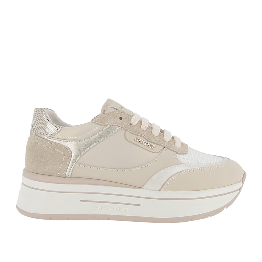 Sneakers Janet&Janet Donna - Crema