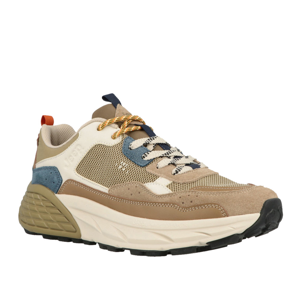 Sneakers Jeep Groove Uomo - Marroncino