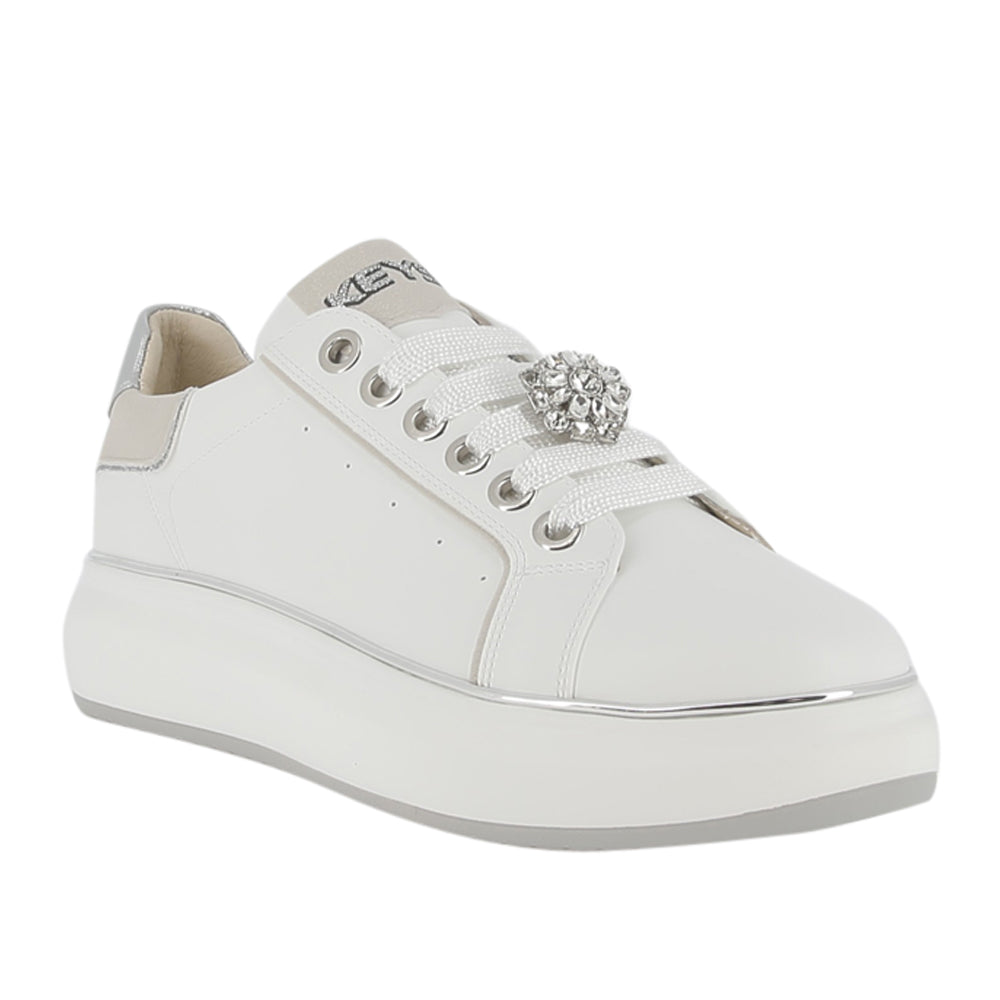 Sneakers Keys Donna - Bianco
