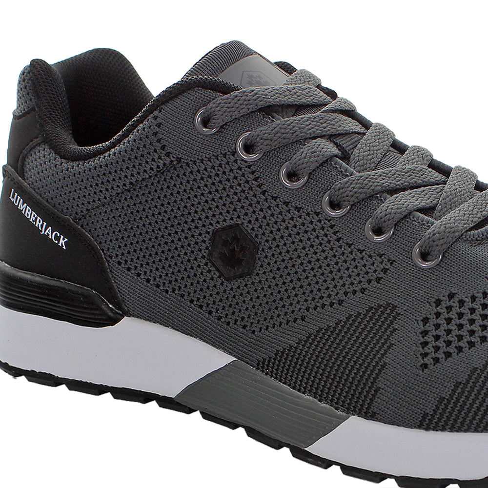 Sneakers Lumberjack Vendor Uomo - Grigio