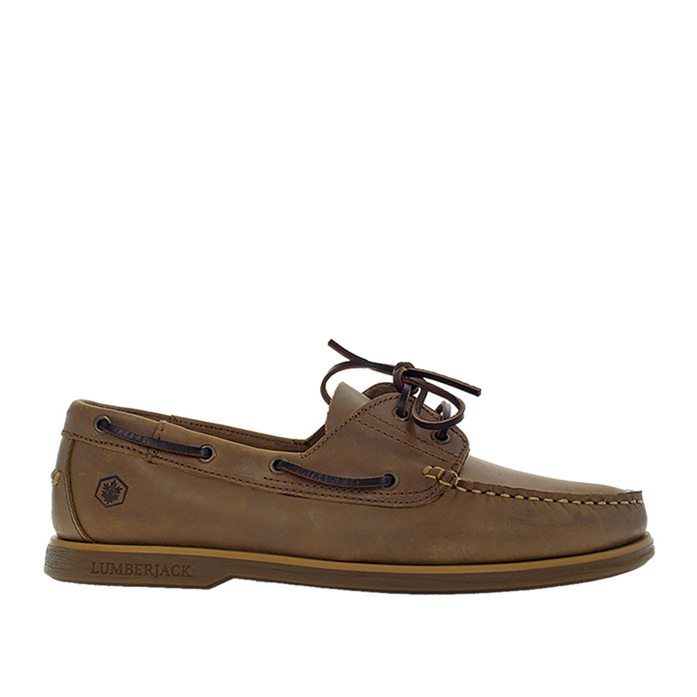Scarpa Barca Lumberjack Navigator Uomo - Marrone
