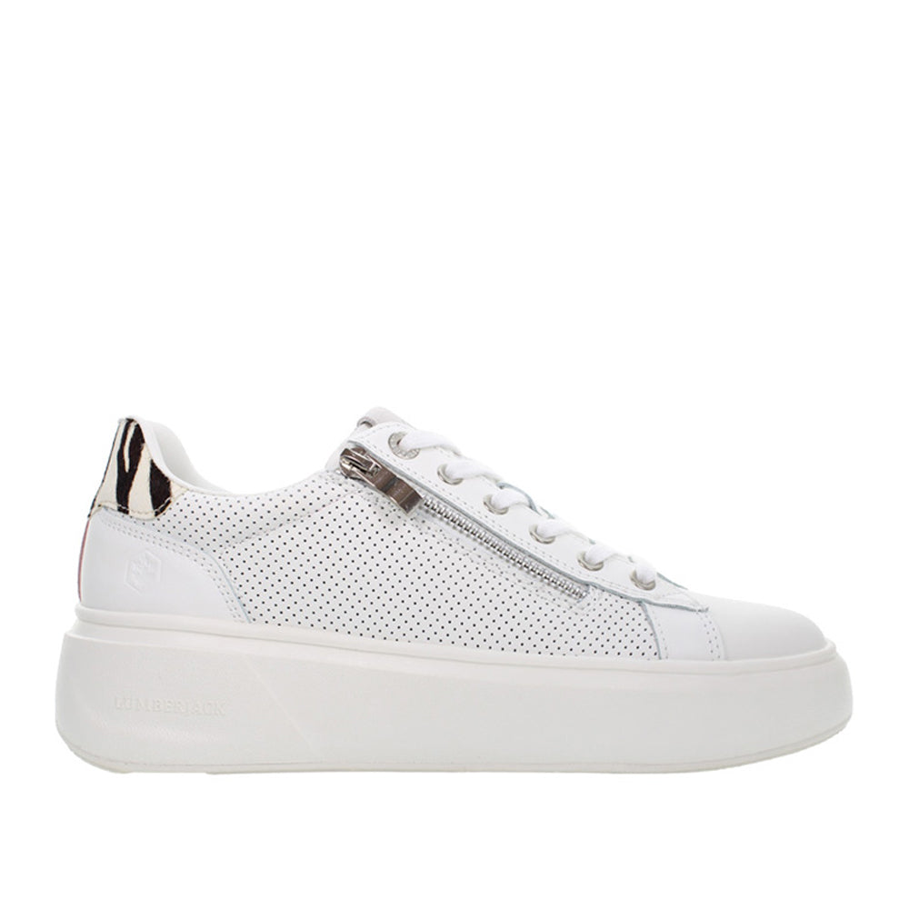 Sneakers Lumberjack Queency Donna - Bianco